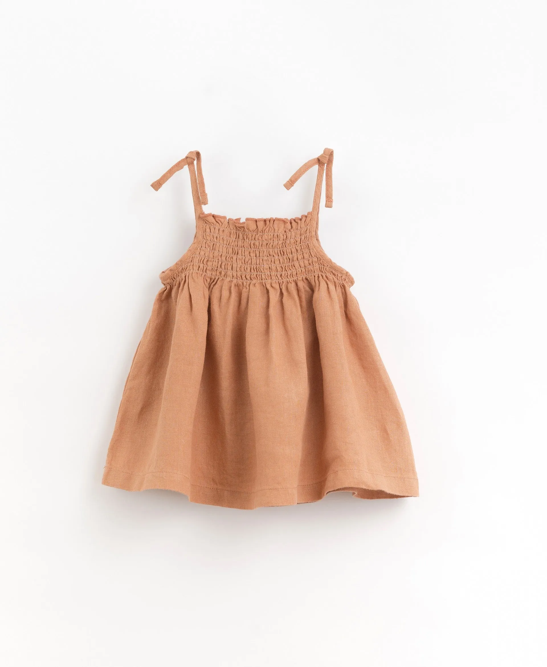 Linen Bow Dress