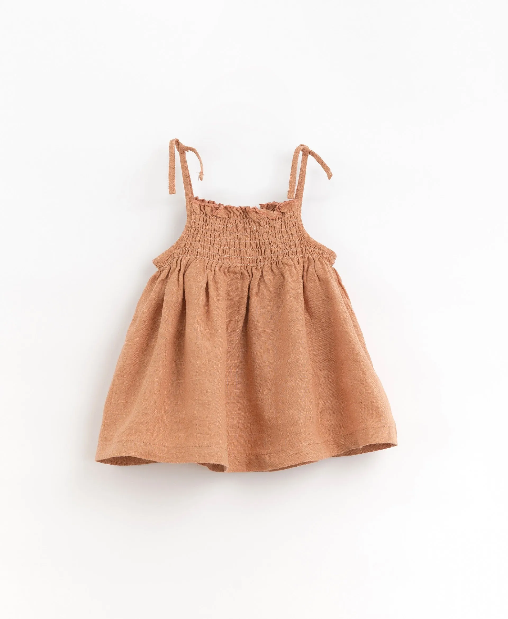 Linen Bow Dress