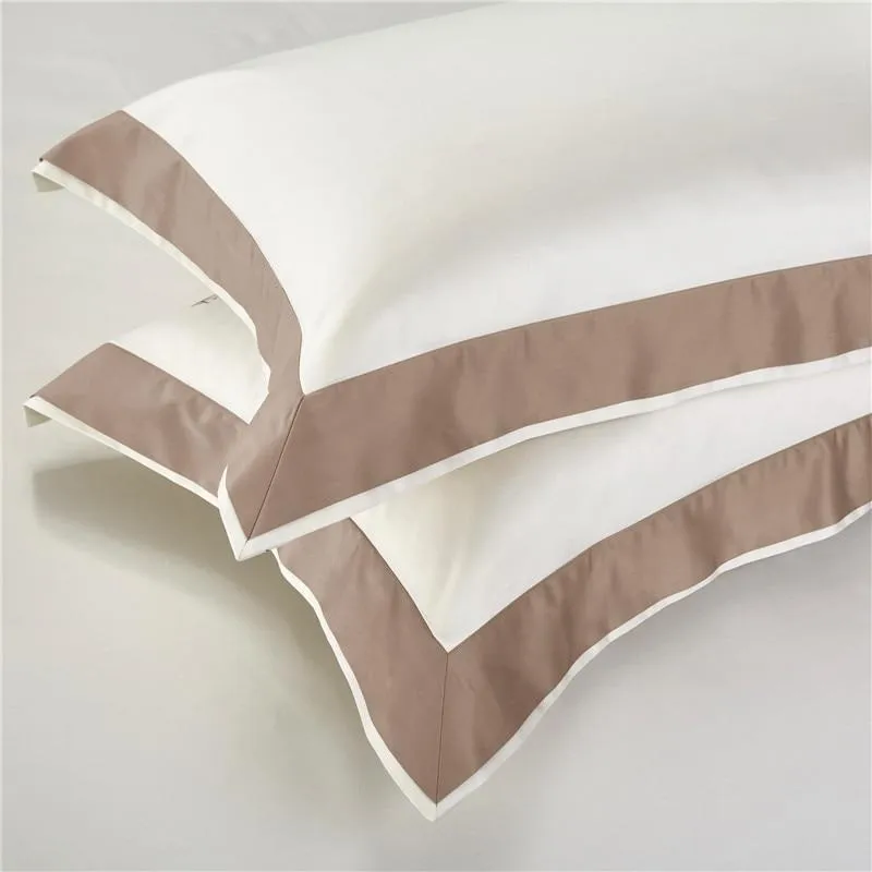 Luxury Hotel Linen Bedding Set 1200TC Egyptian Cotton Duvet Cover Bed Sheet Set Pillowcases