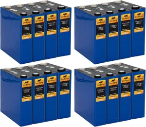 Lynx Battery 48V 206Ah Lithium (LiFePO4) Prismatic Cell, Ganfeng Lithium, (16 Pcs)