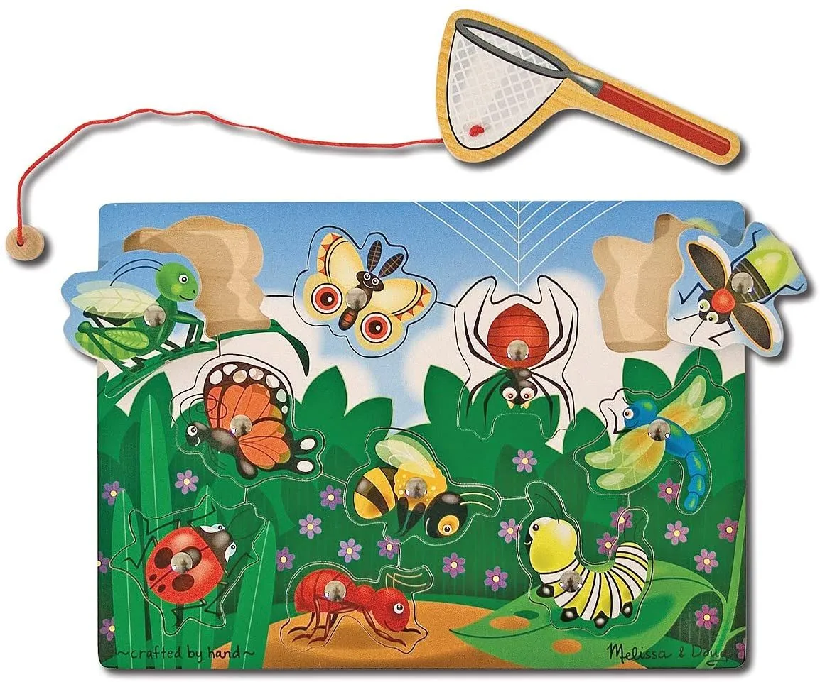 Melissa & Doug Magnetic Bug Catching Game