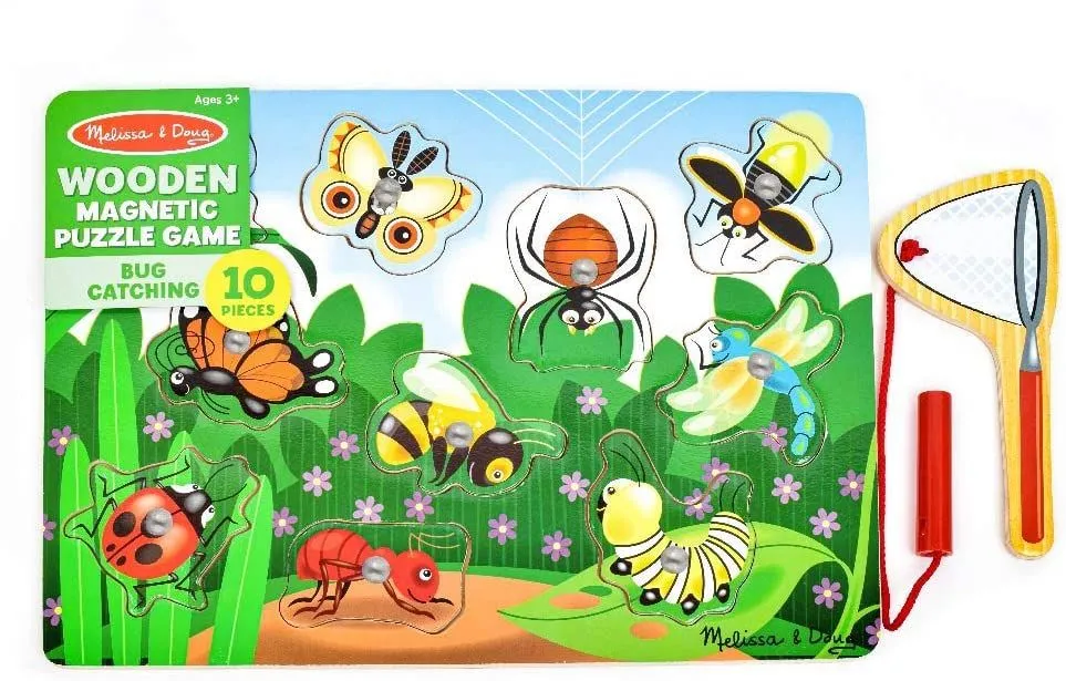 Melissa & Doug Magnetic Bug Catching Game