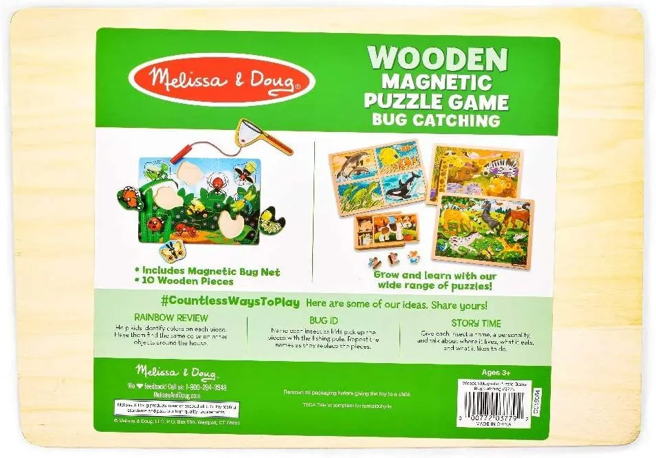 Melissa & Doug Magnetic Bug Catching Game