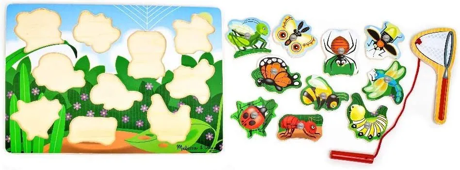 Melissa & Doug Magnetic Bug Catching Game