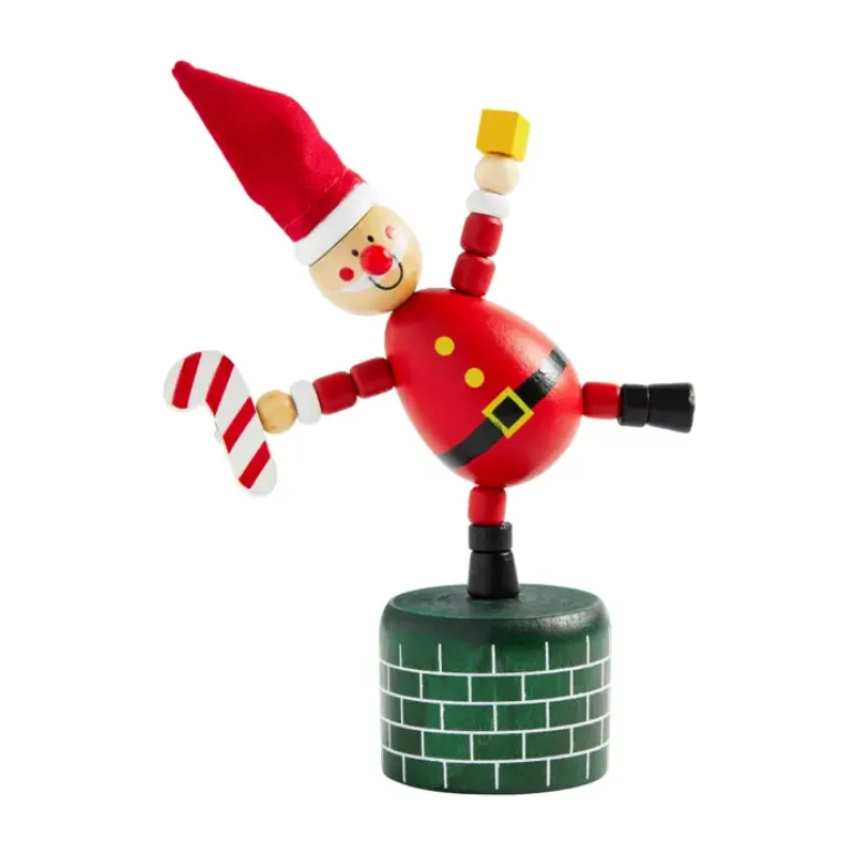 Mudpie Collapsing Wooden Christmas Toys