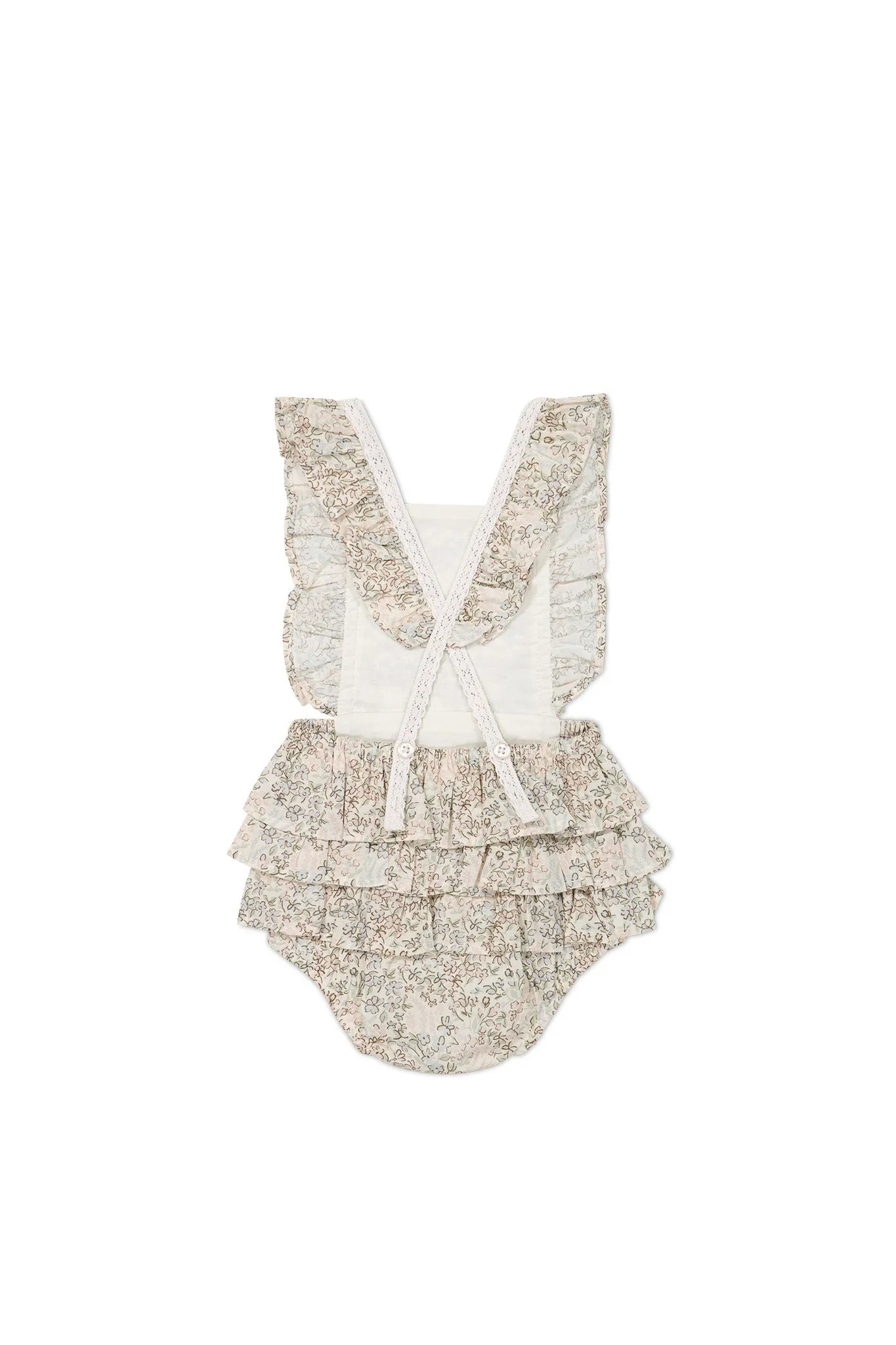 Organic Cotton Madeline Playsuit - April Harbour