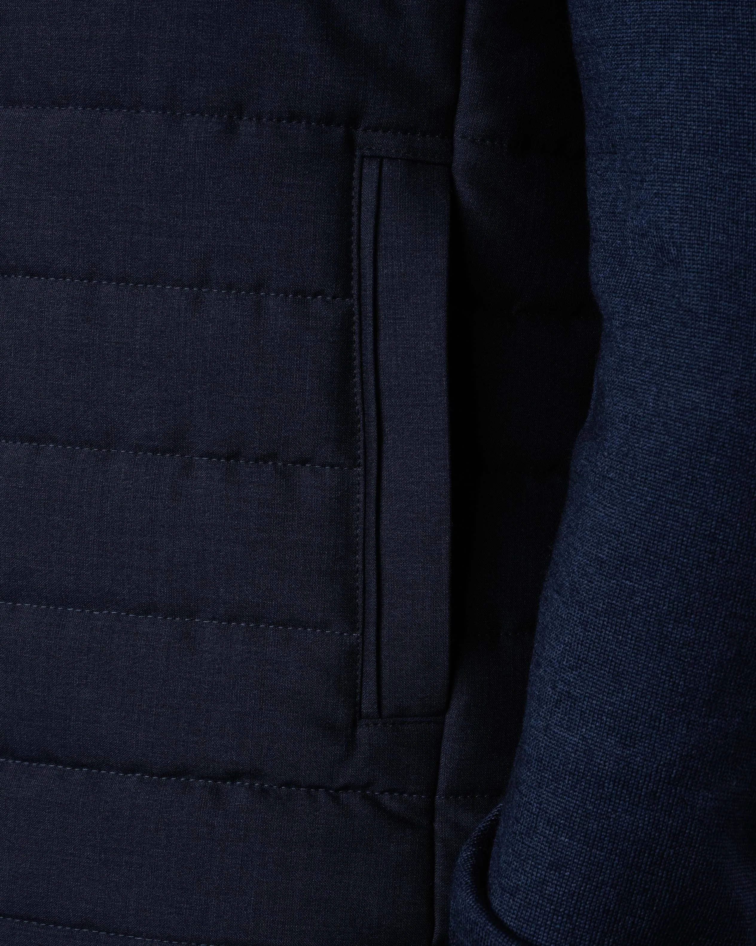 Padded Wool Vest