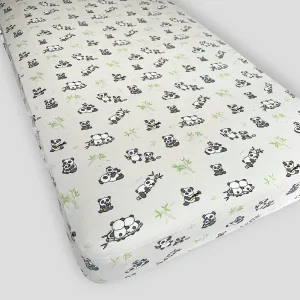 Panda Bamboo Changing Pad Cover