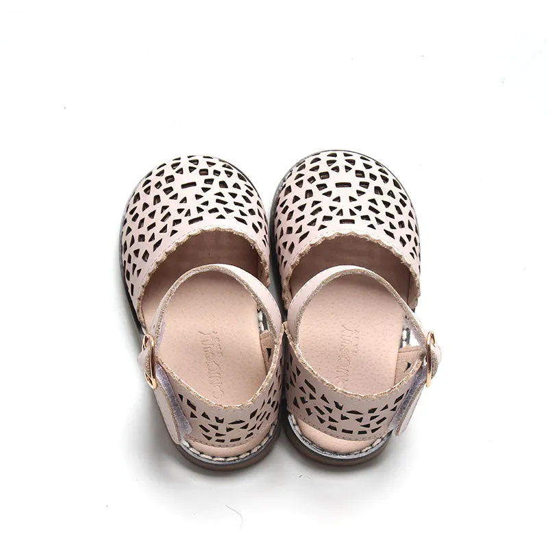 Pocket Hard Sole Sandal Dusty Pink