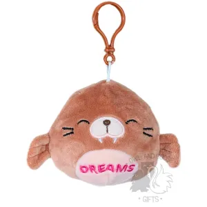 Squishmallow 3.5 Inch Bindy the Walrus DREAMS Clip