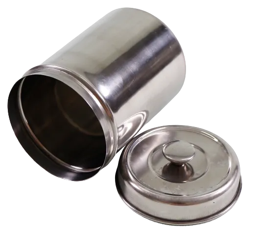 Stainless Jar with Cover