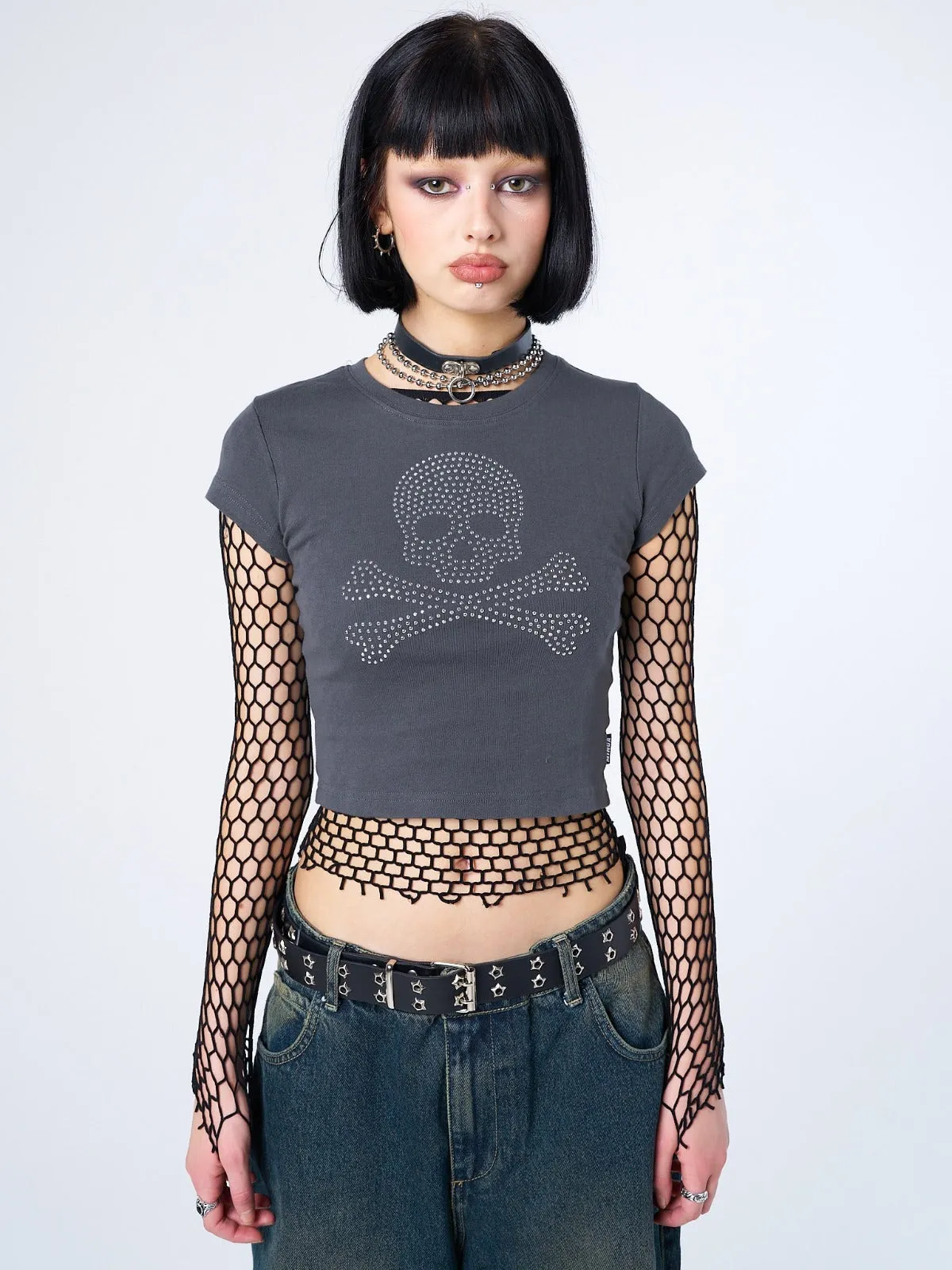 Sweet Toxicity Rhinestone Baby Tee