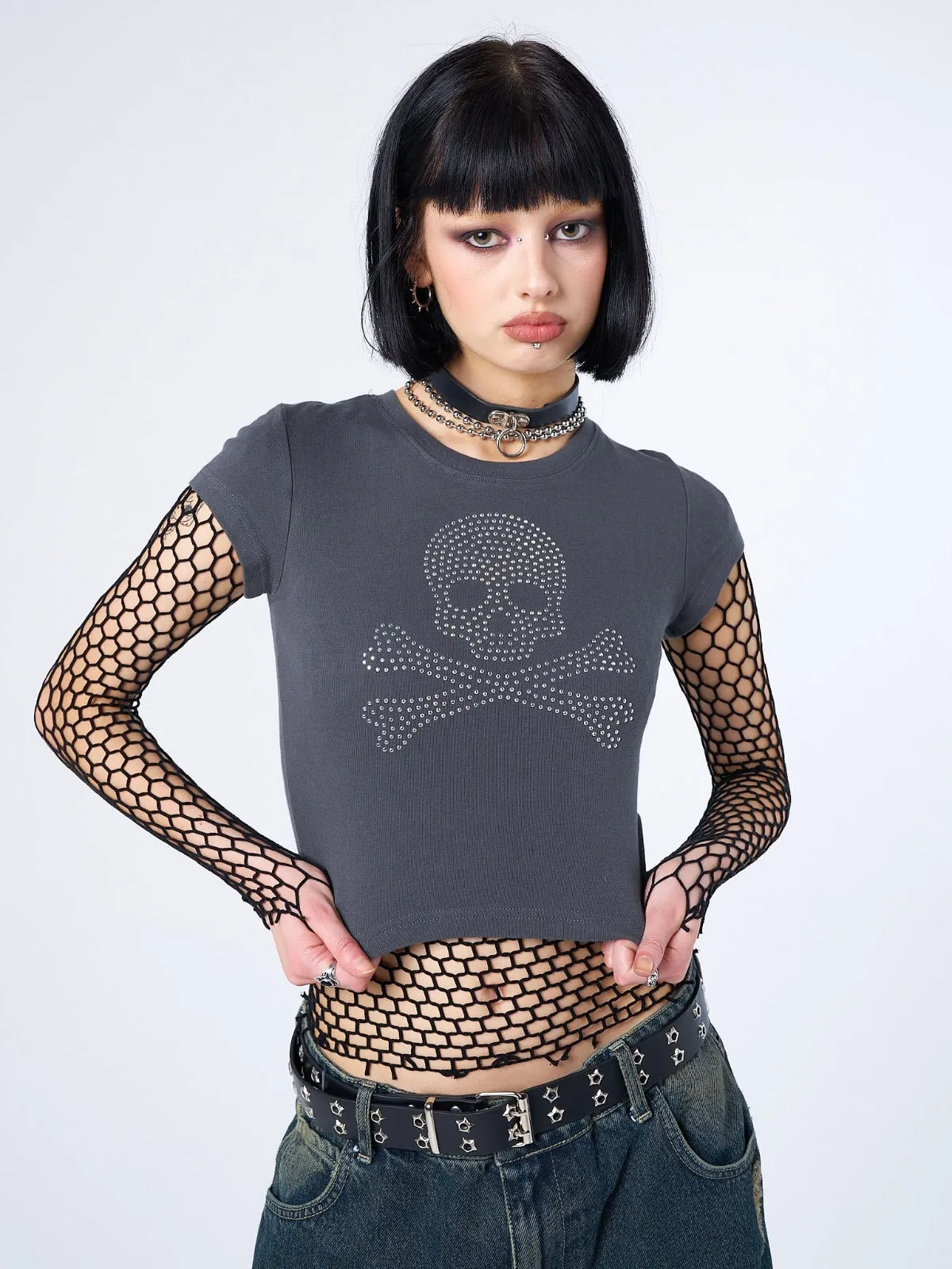 Sweet Toxicity Rhinestone Baby Tee