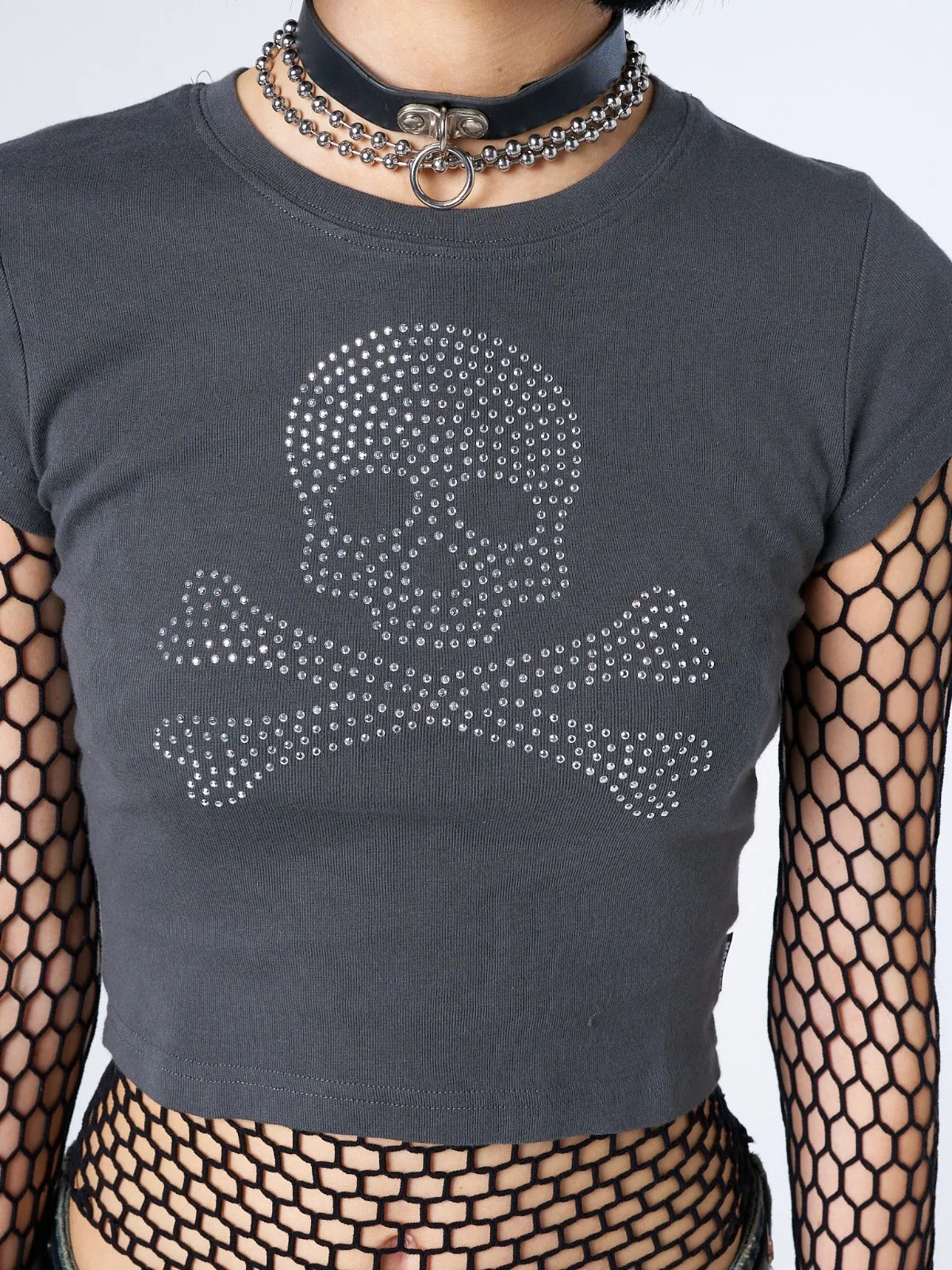 Sweet Toxicity Rhinestone Baby Tee