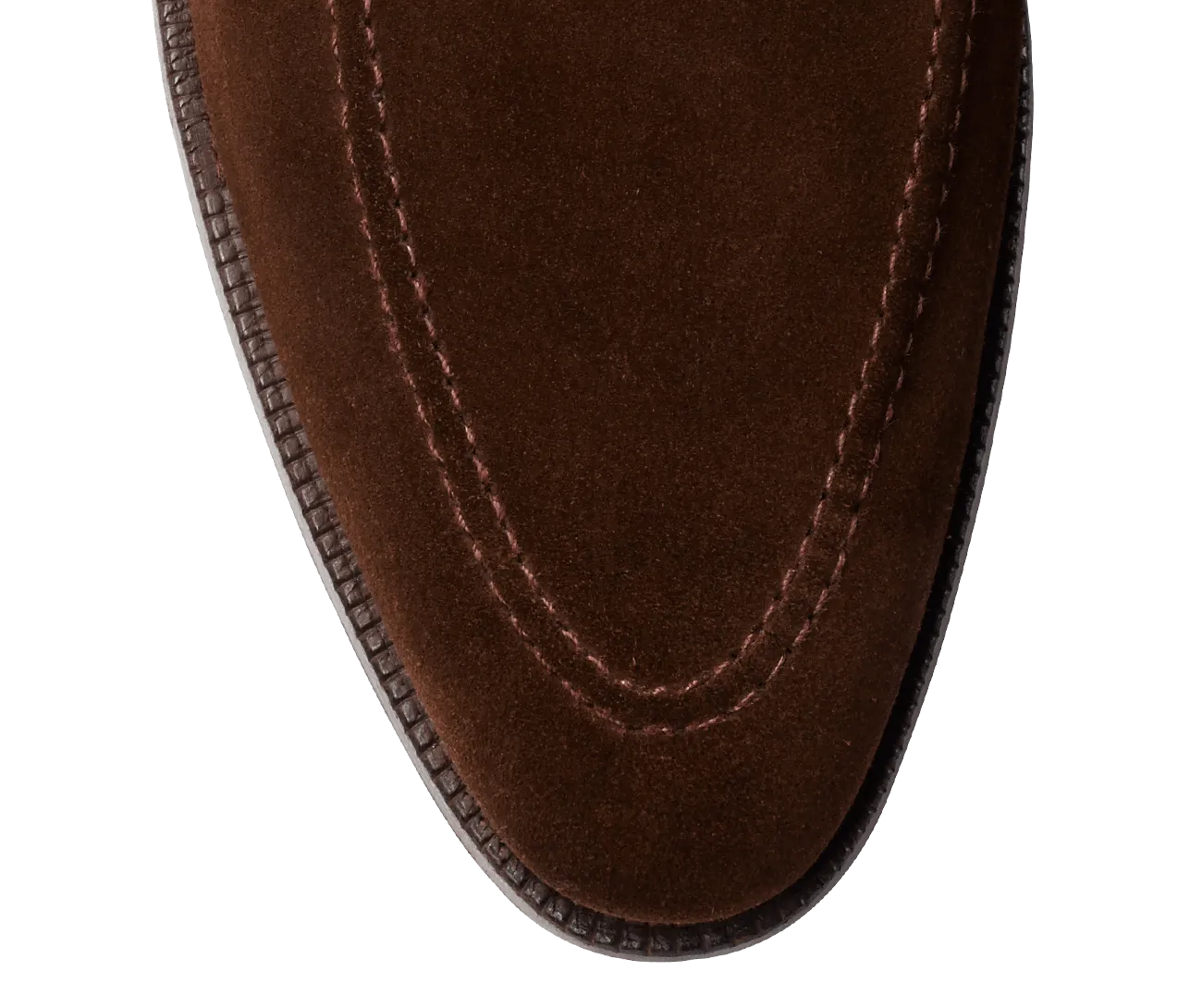 Teign Dark Brown Suede