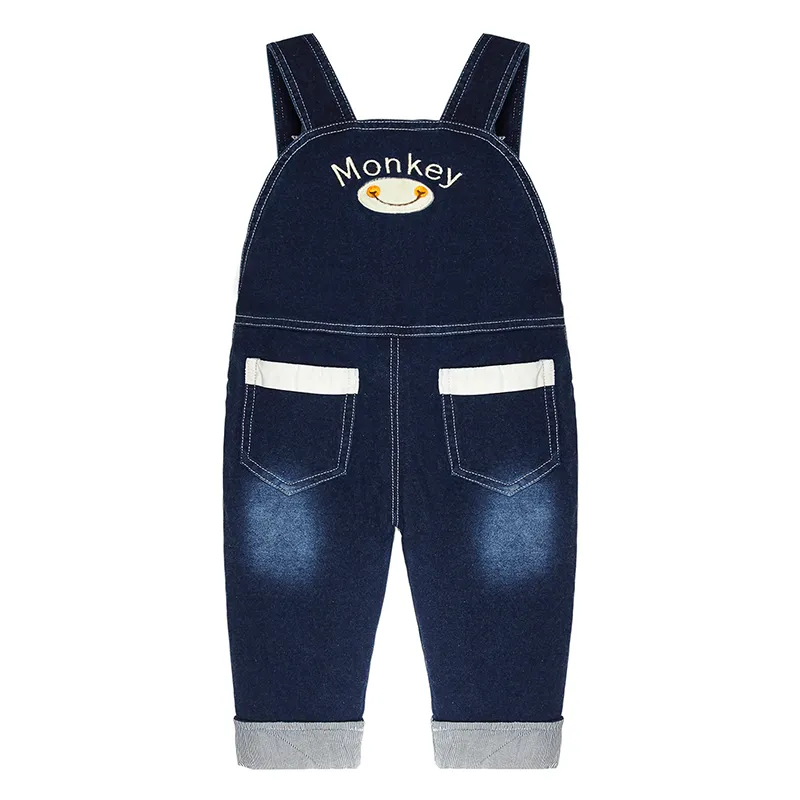 Toddler Monkey Soft Overalls