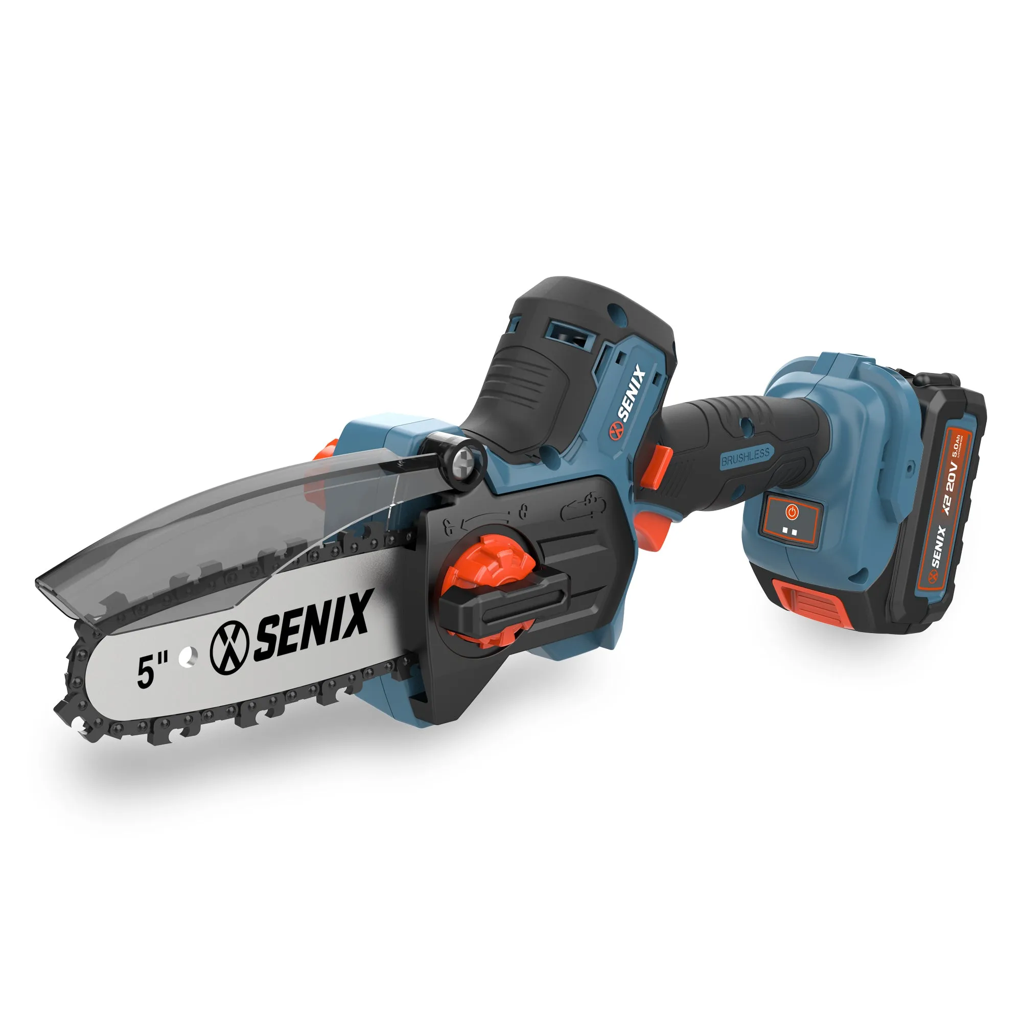 X2 20 Volt Max* 5-Inch Cordless Mini Saw W/5.0Ah Battery & 2Amp Charger - CSX2-M3