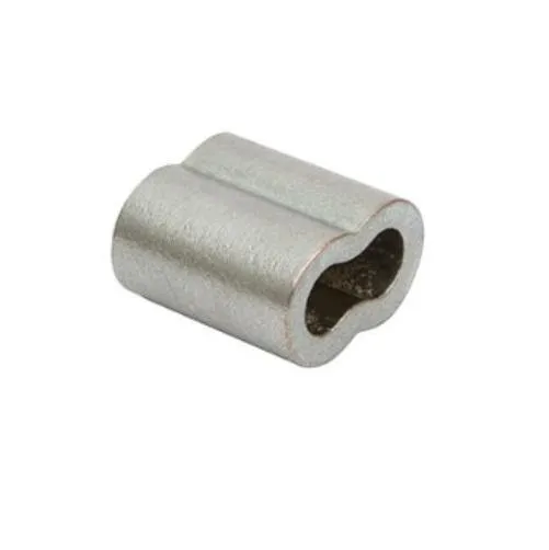 Zinc Plated Copper Fence Wire Sleeve - 100/Box